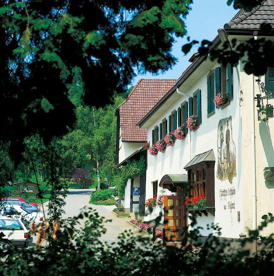 Hotel Garni Zur Weserei Kandern Exterior foto